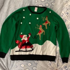 #uglychristmassweater Grab your ugly Christmas sweater now!